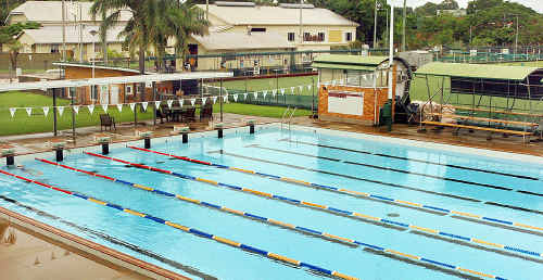 The Maryborough pool. The Maryborough pool.